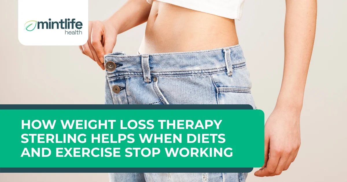 How Weight Loss Therapy Sterling Helps When Diets and Exercise Stop Working